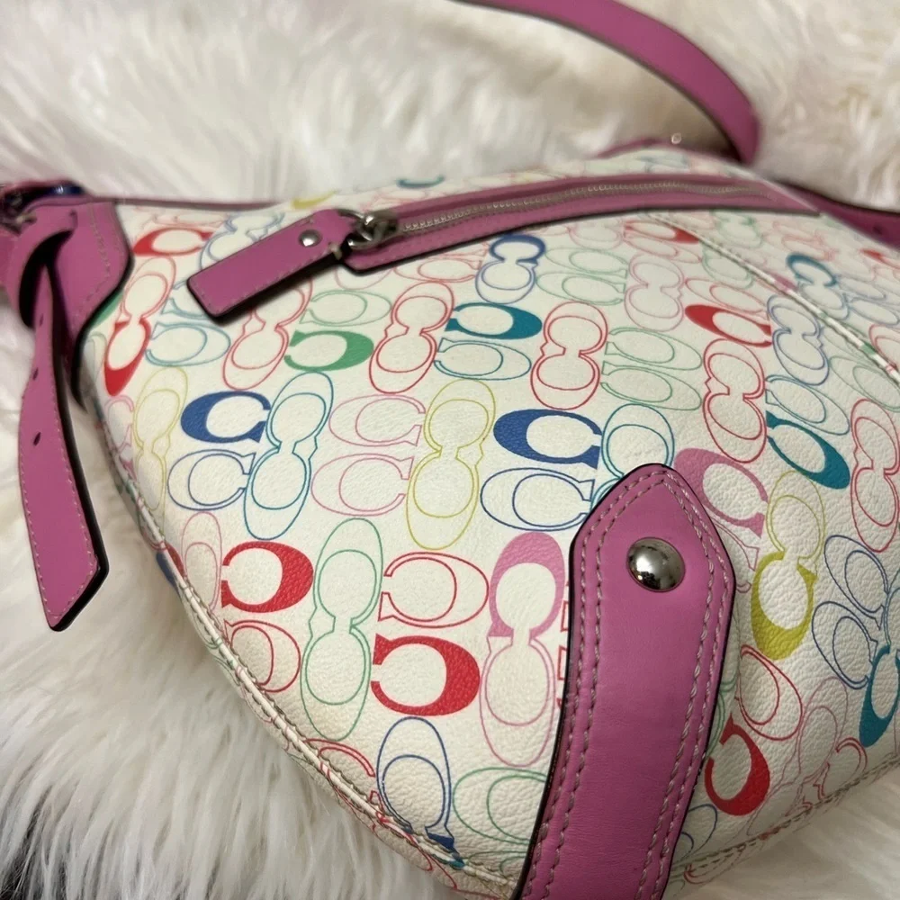 Coach Multicolor Chelsea Hobo F16481 Bag Signature Shoulder